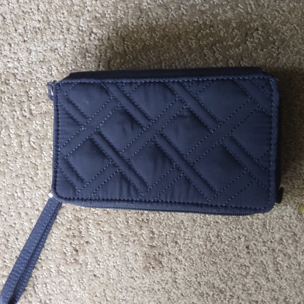 Navy blue Vera Bradley wallet